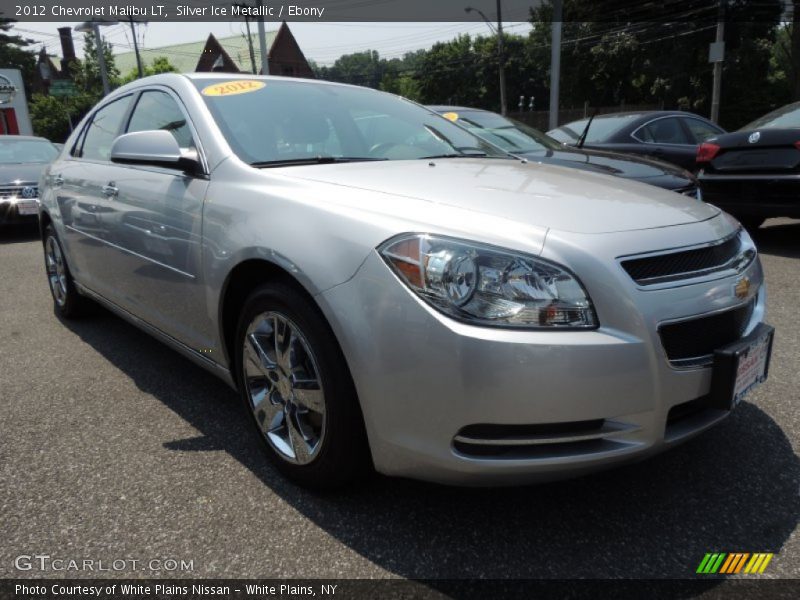 Silver Ice Metallic / Ebony 2012 Chevrolet Malibu LT
