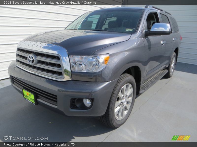 Magnetic Gray Metallic / Graphite 2013 Toyota Sequoia Limited