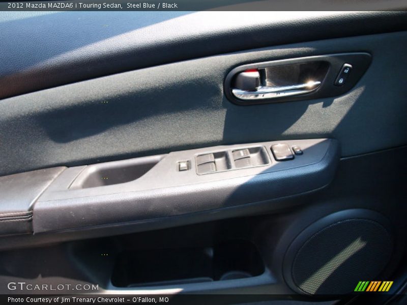 Steel Blue / Black 2012 Mazda MAZDA6 i Touring Sedan