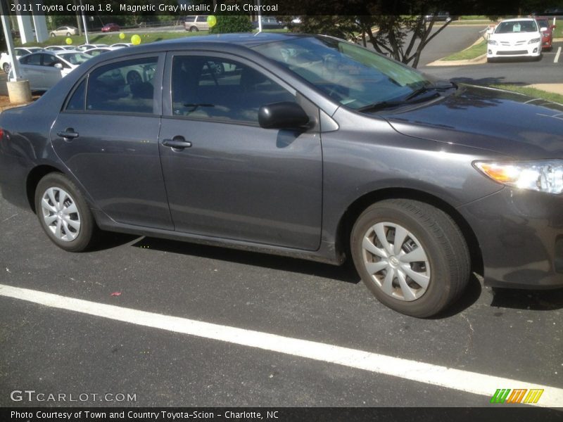 Magnetic Gray Metallic / Dark Charcoal 2011 Toyota Corolla 1.8