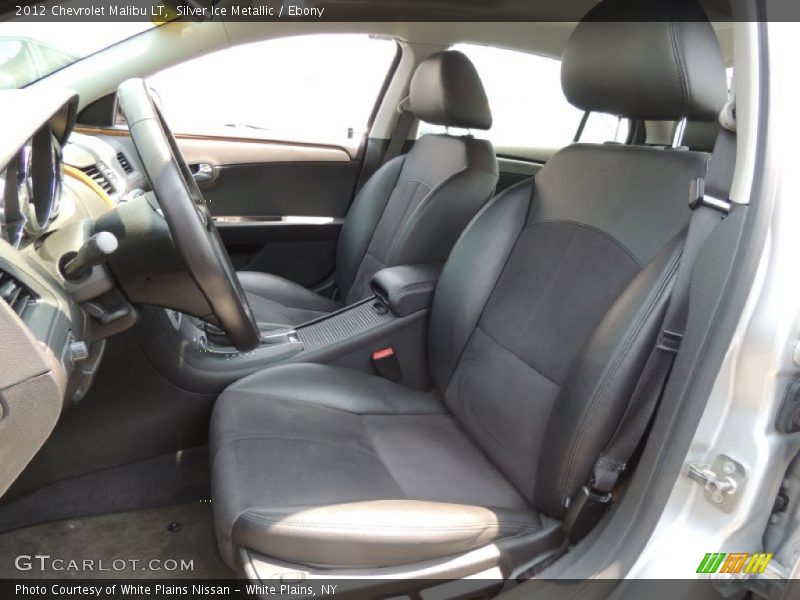 Silver Ice Metallic / Ebony 2012 Chevrolet Malibu LT