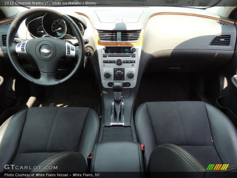 Silver Ice Metallic / Ebony 2012 Chevrolet Malibu LT