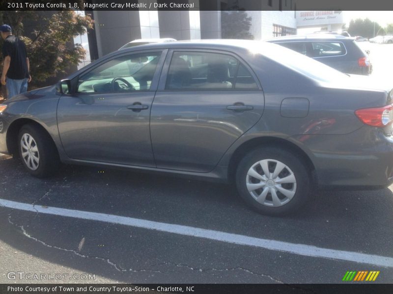 Magnetic Gray Metallic / Dark Charcoal 2011 Toyota Corolla 1.8