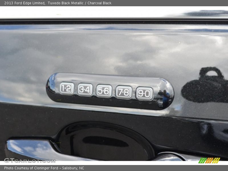 Tuxedo Black Metallic / Charcoal Black 2013 Ford Edge Limited