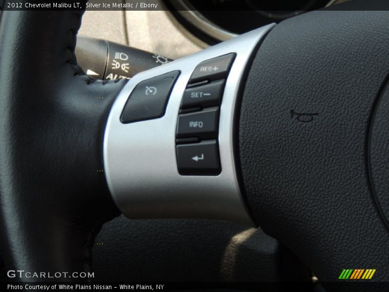 Silver Ice Metallic / Ebony 2012 Chevrolet Malibu LT