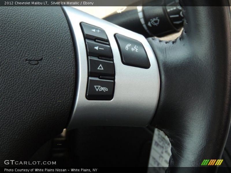 Silver Ice Metallic / Ebony 2012 Chevrolet Malibu LT