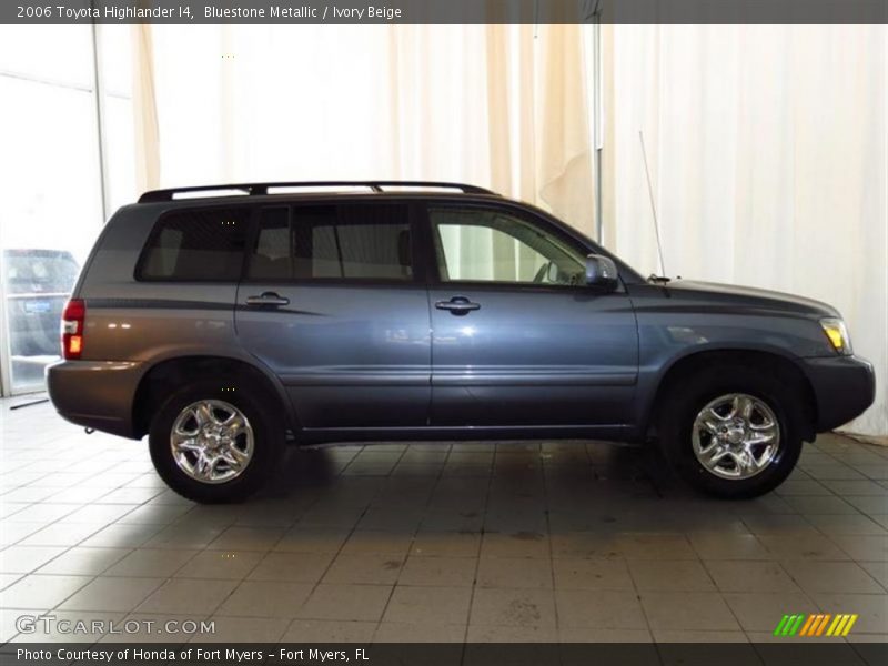 Bluestone Metallic / Ivory Beige 2006 Toyota Highlander I4