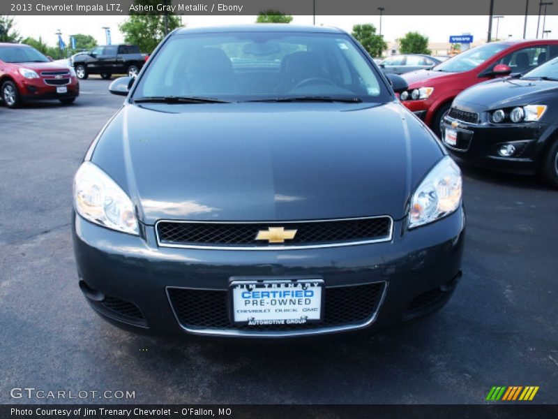 Ashen Gray Metallic / Ebony 2013 Chevrolet Impala LTZ