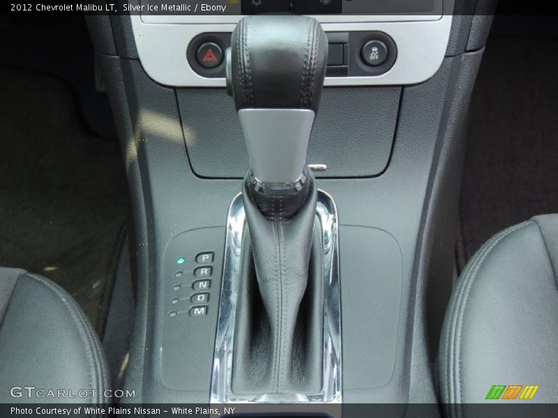 Silver Ice Metallic / Ebony 2012 Chevrolet Malibu LT