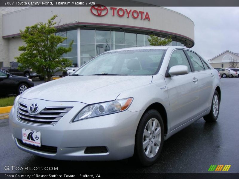 Titanium Metallic / Ash 2007 Toyota Camry Hybrid