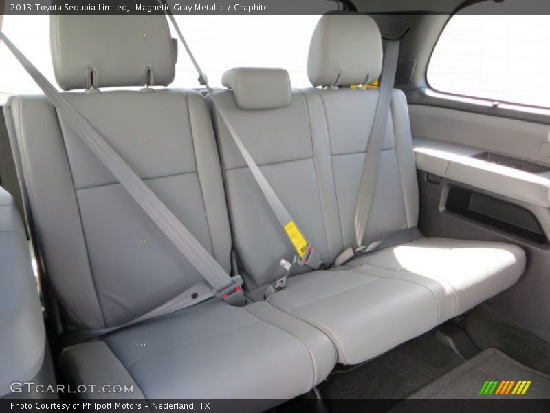 Magnetic Gray Metallic / Graphite 2013 Toyota Sequoia Limited