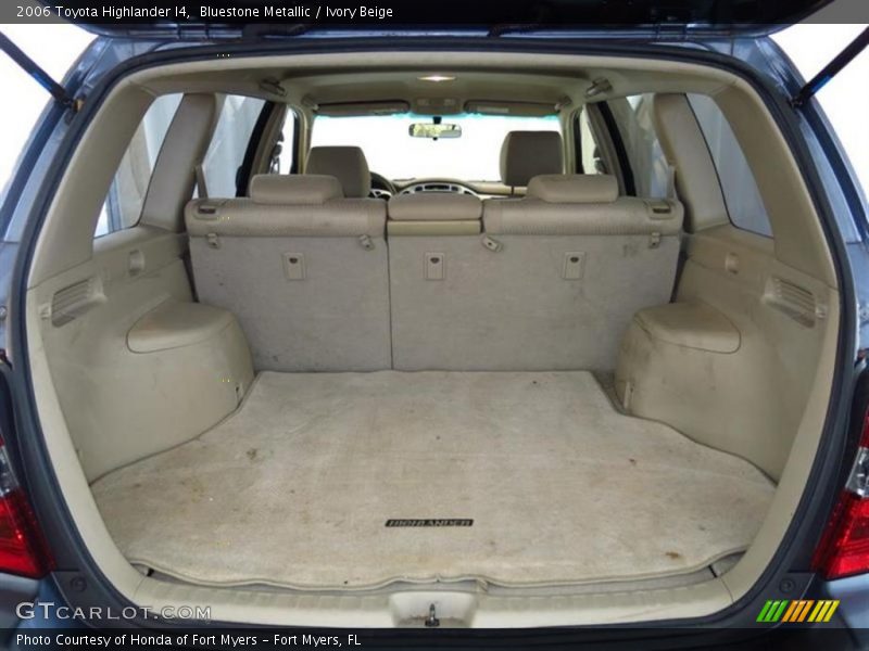 Bluestone Metallic / Ivory Beige 2006 Toyota Highlander I4