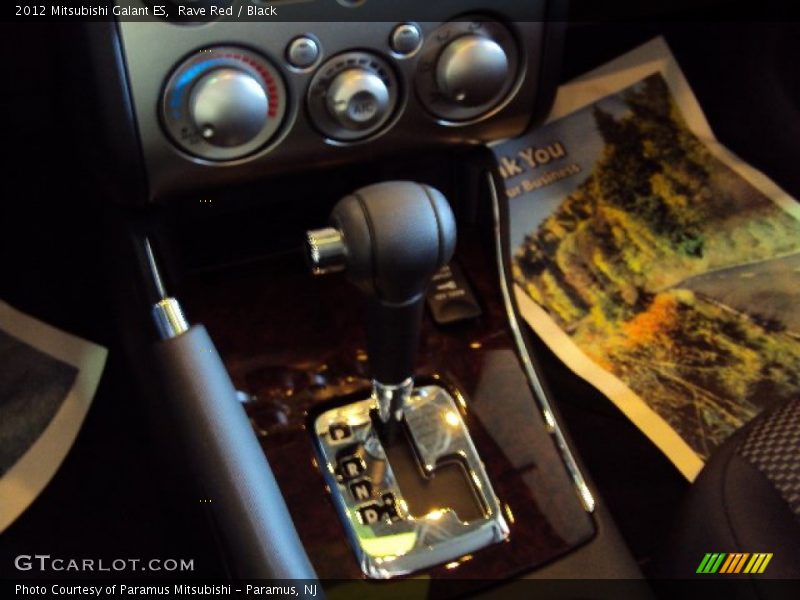 Rave Red / Black 2012 Mitsubishi Galant ES
