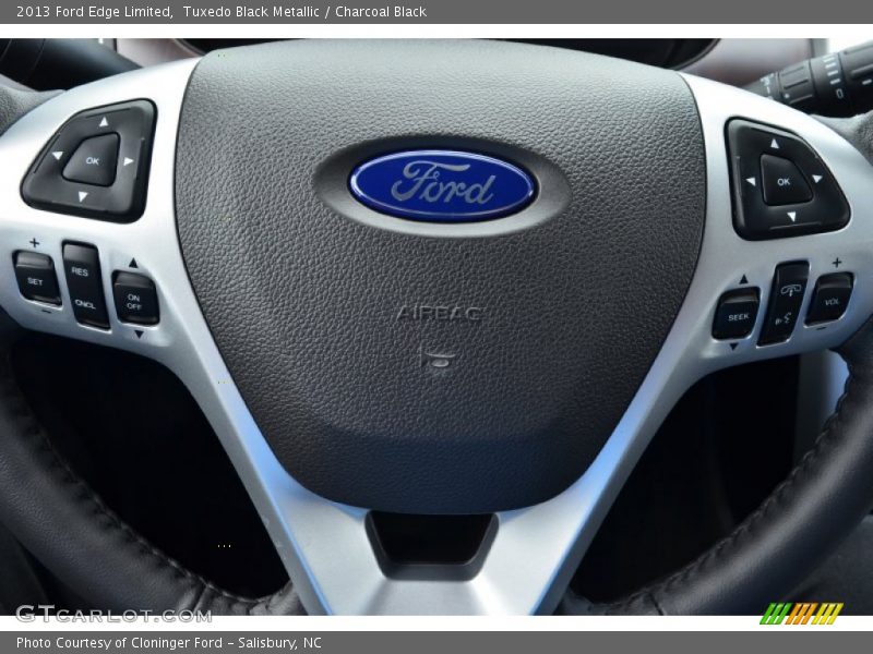 Tuxedo Black Metallic / Charcoal Black 2013 Ford Edge Limited