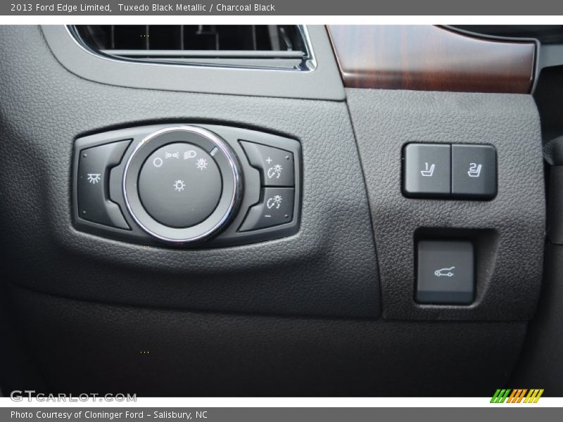 Tuxedo Black Metallic / Charcoal Black 2013 Ford Edge Limited