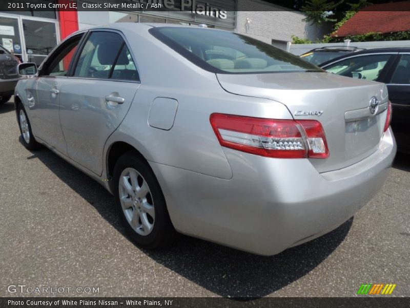 Classic Silver Metallic / Ash 2011 Toyota Camry LE