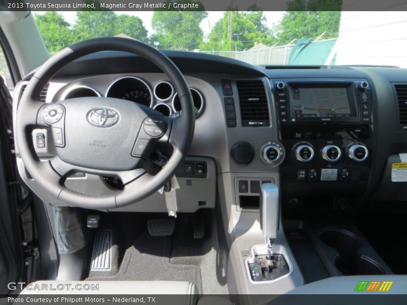 Magnetic Gray Metallic / Graphite 2013 Toyota Sequoia Limited