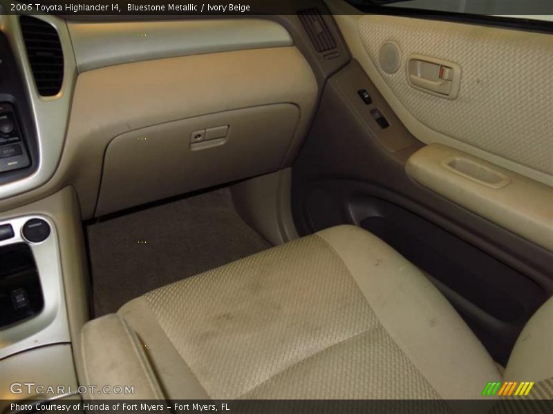 Bluestone Metallic / Ivory Beige 2006 Toyota Highlander I4