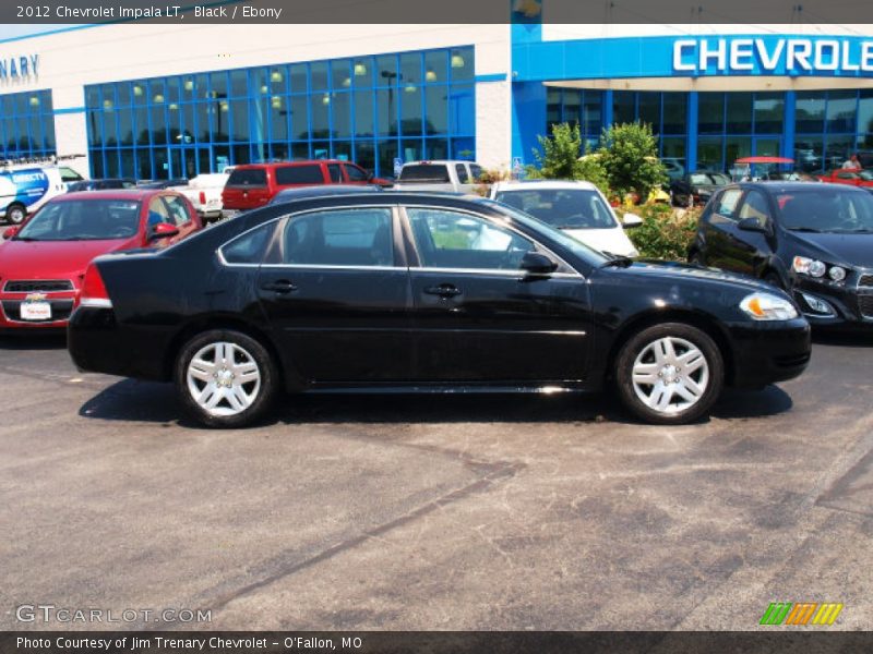 Black / Ebony 2012 Chevrolet Impala LT