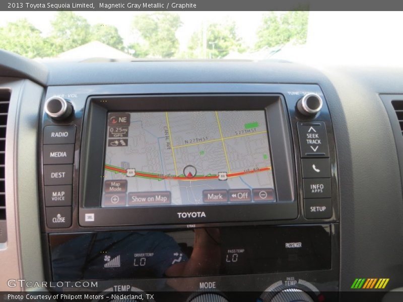 Magnetic Gray Metallic / Graphite 2013 Toyota Sequoia Limited