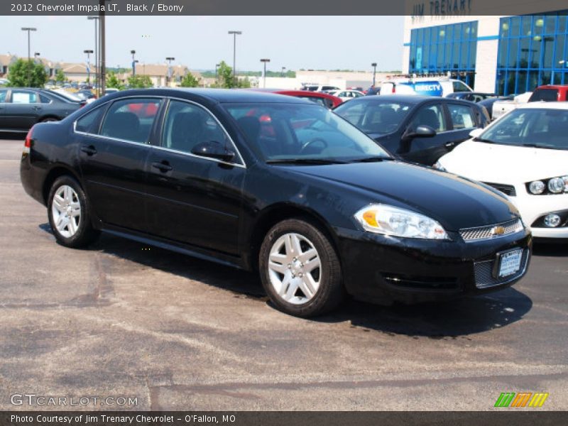 Black / Ebony 2012 Chevrolet Impala LT