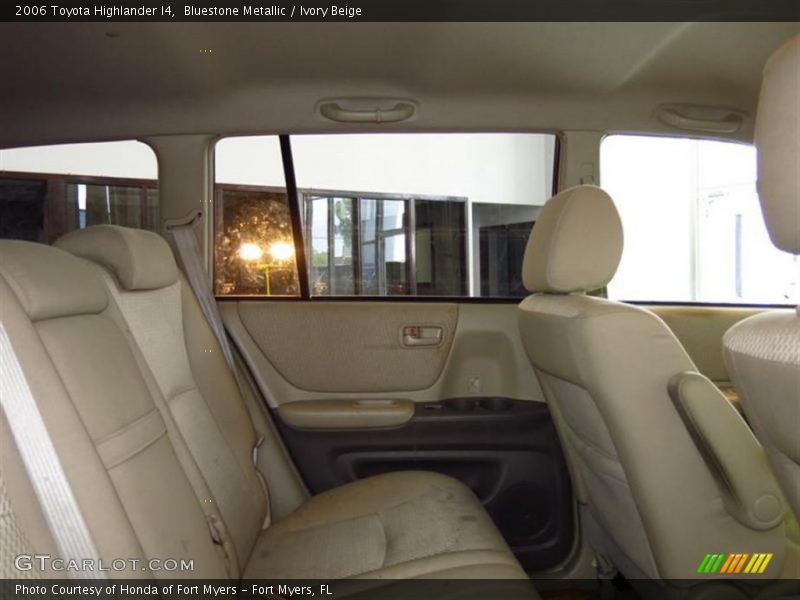 Bluestone Metallic / Ivory Beige 2006 Toyota Highlander I4