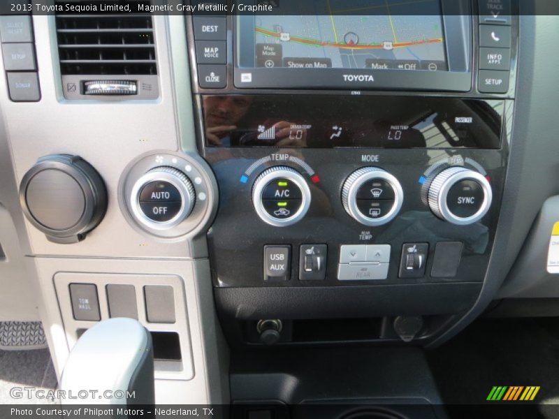Magnetic Gray Metallic / Graphite 2013 Toyota Sequoia Limited