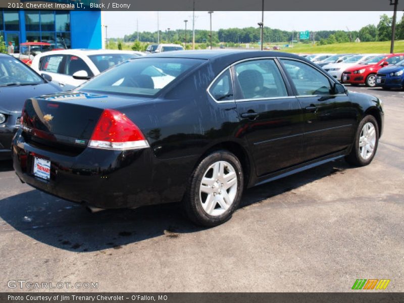 Black / Ebony 2012 Chevrolet Impala LT