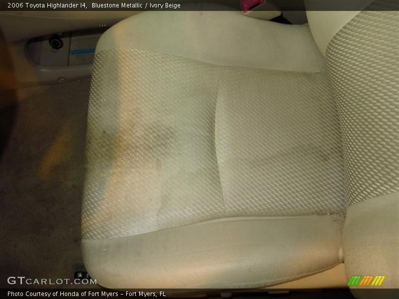Bluestone Metallic / Ivory Beige 2006 Toyota Highlander I4