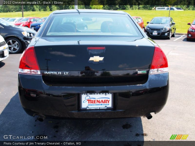 Black / Ebony 2012 Chevrolet Impala LT