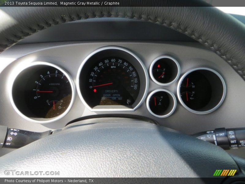 Magnetic Gray Metallic / Graphite 2013 Toyota Sequoia Limited