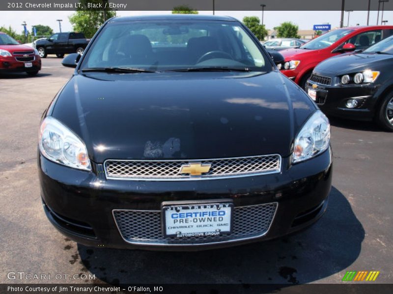 Black / Ebony 2012 Chevrolet Impala LT
