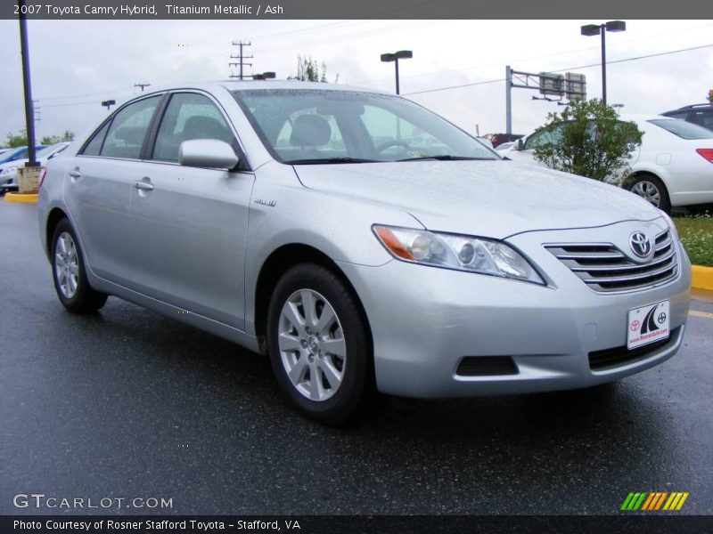 Titanium Metallic / Ash 2007 Toyota Camry Hybrid