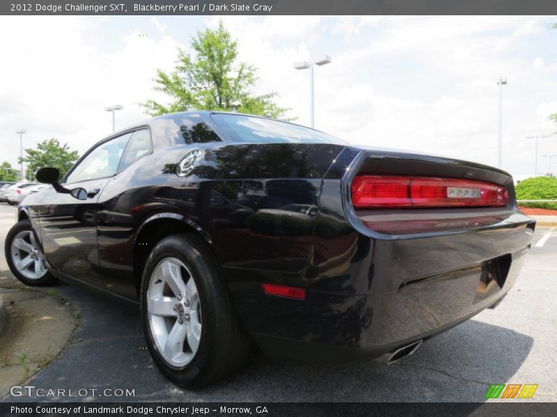Blackberry Pearl / Dark Slate Gray 2012 Dodge Challenger SXT