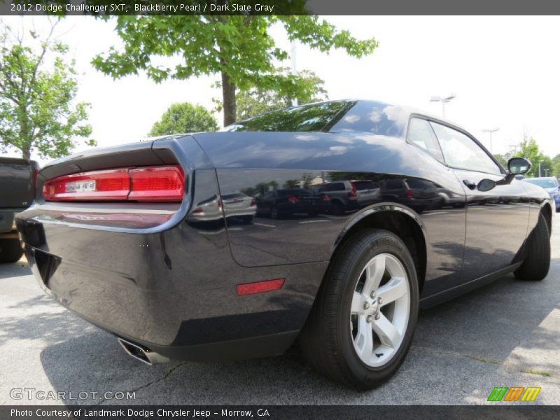 Blackberry Pearl / Dark Slate Gray 2012 Dodge Challenger SXT
