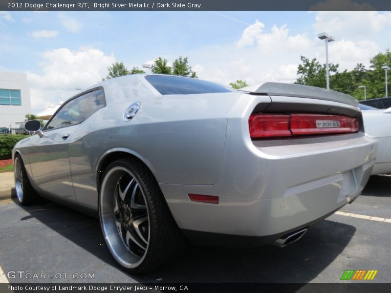 Bright Silver Metallic / Dark Slate Gray 2012 Dodge Challenger R/T