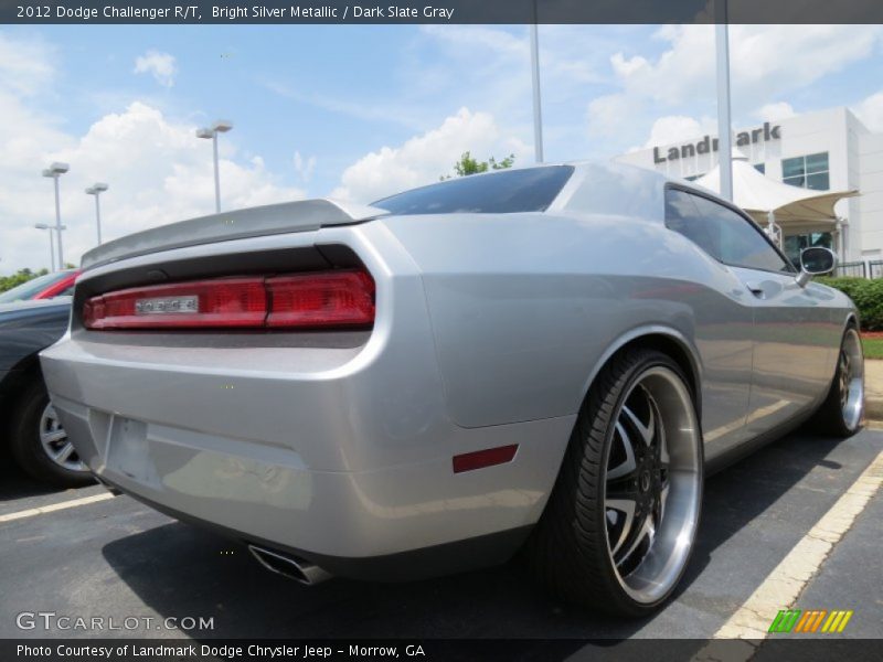 Bright Silver Metallic / Dark Slate Gray 2012 Dodge Challenger R/T
