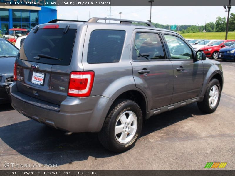 Sterling Grey Metallic / Stone 2011 Ford Escape XLT V6 4WD