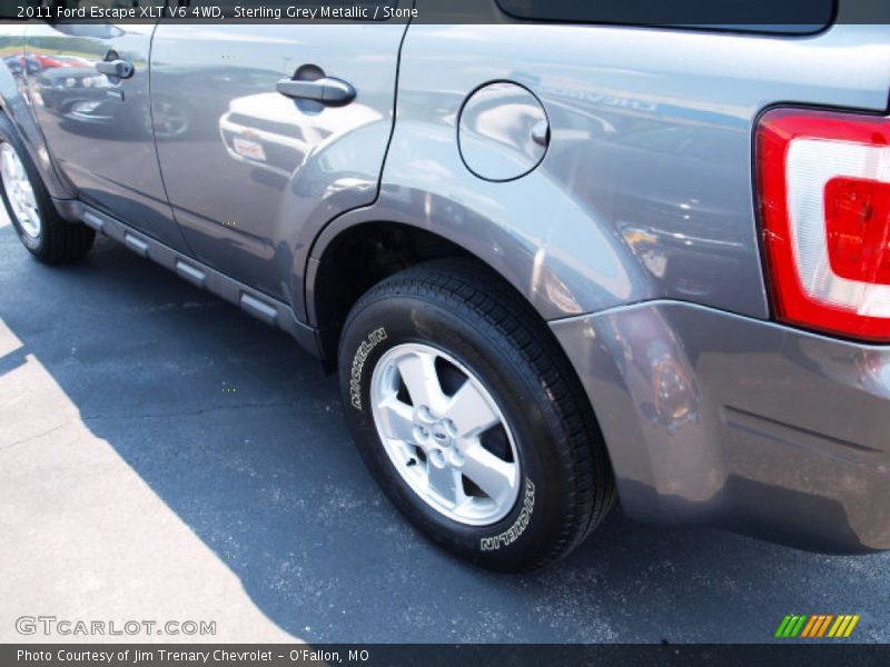 Sterling Grey Metallic / Stone 2011 Ford Escape XLT V6 4WD