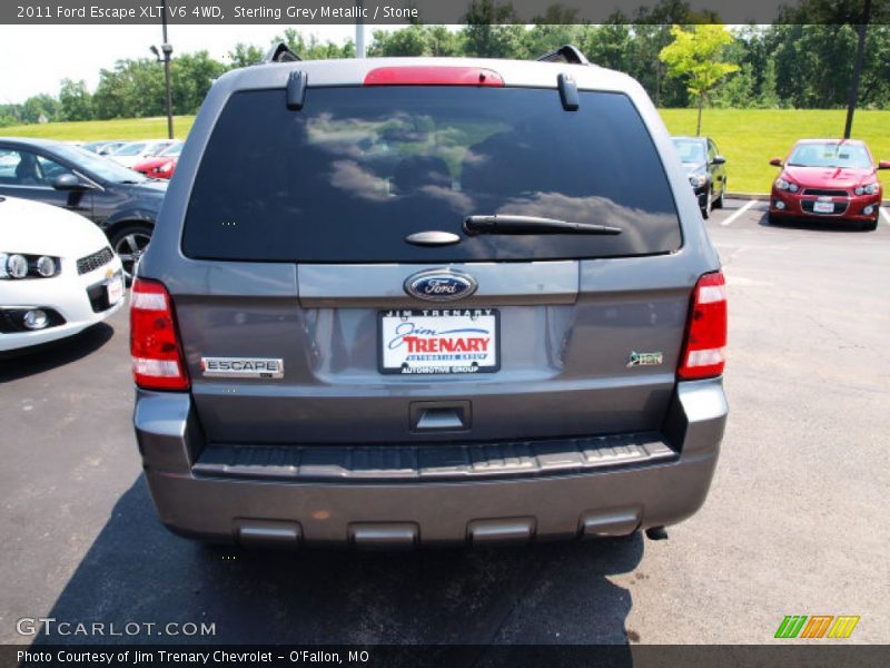 Sterling Grey Metallic / Stone 2011 Ford Escape XLT V6 4WD