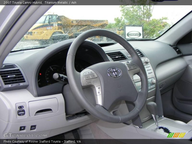Titanium Metallic / Ash 2007 Toyota Camry Hybrid