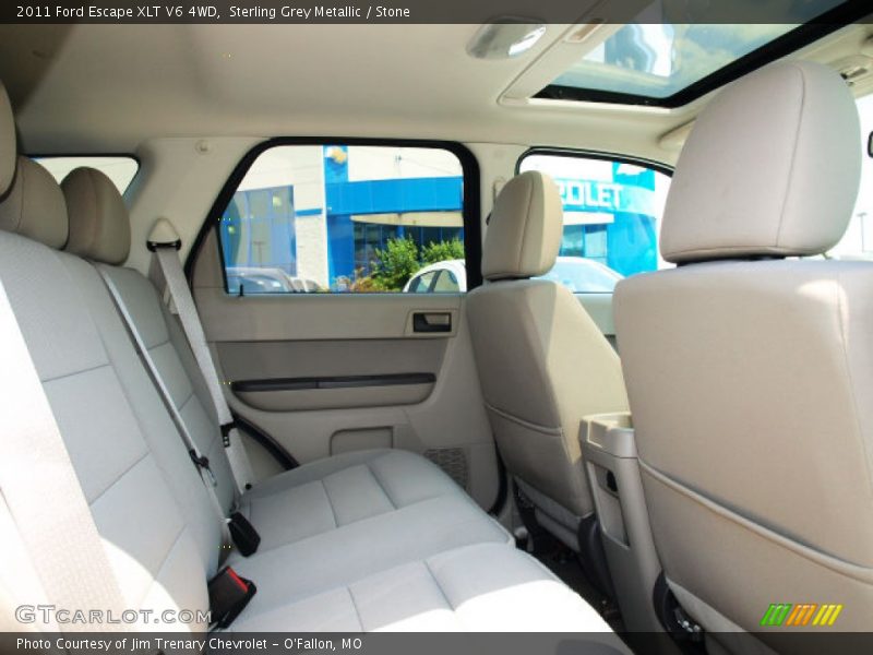Sterling Grey Metallic / Stone 2011 Ford Escape XLT V6 4WD