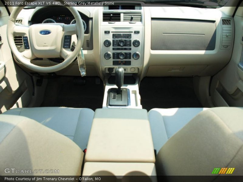 Sterling Grey Metallic / Stone 2011 Ford Escape XLT V6 4WD