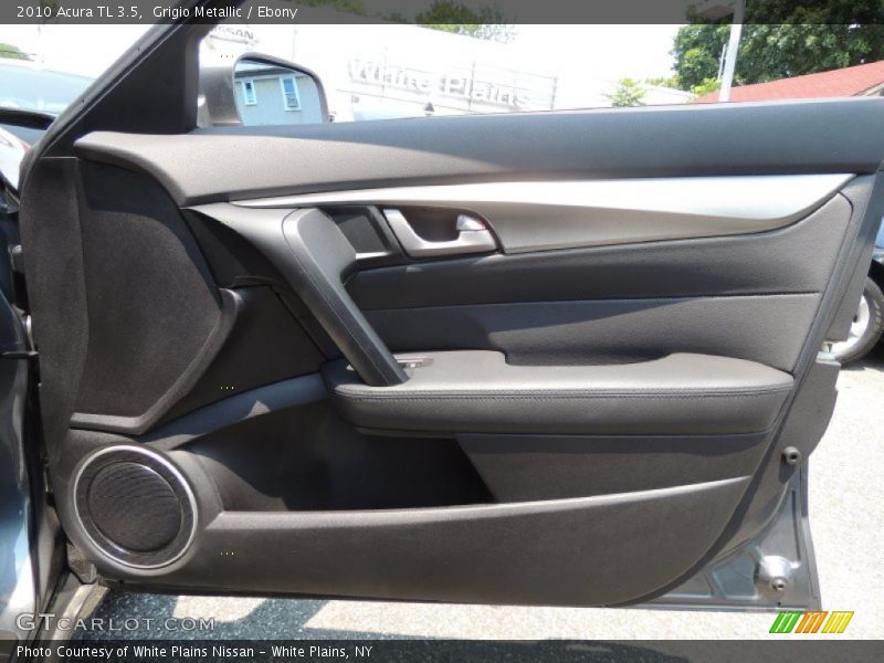 Grigio Metallic / Ebony 2010 Acura TL 3.5