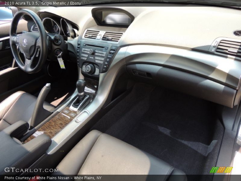 Grigio Metallic / Ebony 2010 Acura TL 3.5