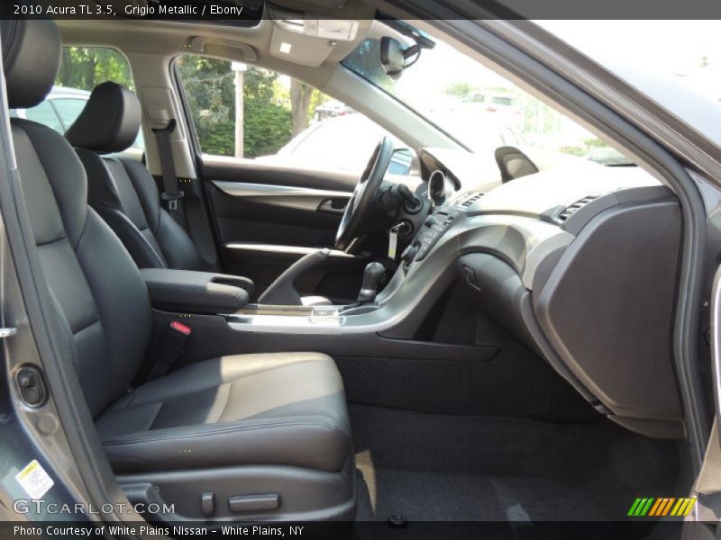 Grigio Metallic / Ebony 2010 Acura TL 3.5
