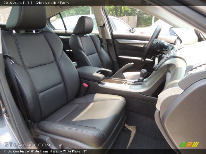 Grigio Metallic / Ebony 2010 Acura TL 3.5