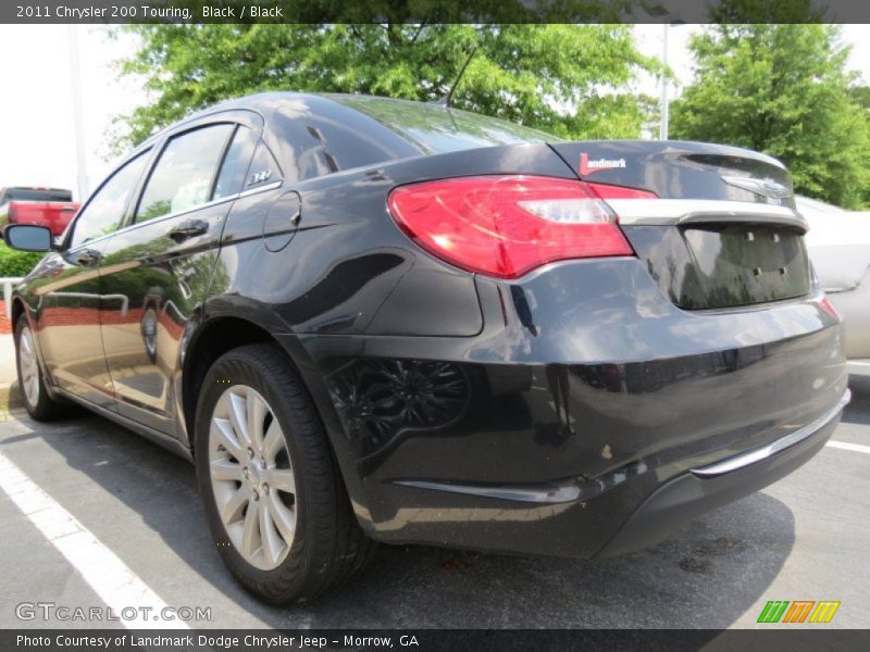 Black / Black 2011 Chrysler 200 Touring