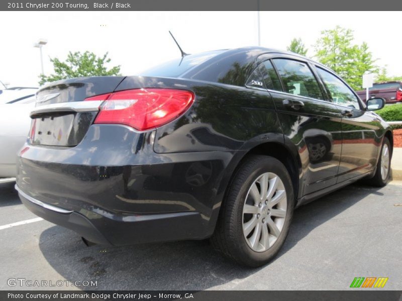 Black / Black 2011 Chrysler 200 Touring