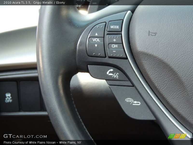 Grigio Metallic / Ebony 2010 Acura TL 3.5